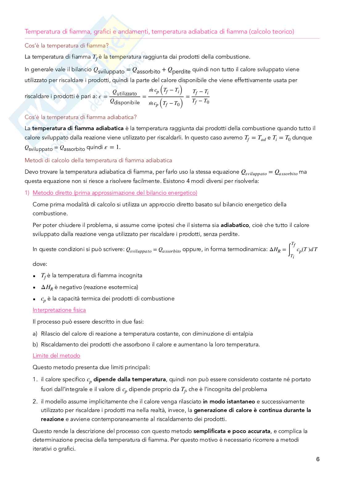 Appunti di Sustainable Combustion Chemistry Pag. 6