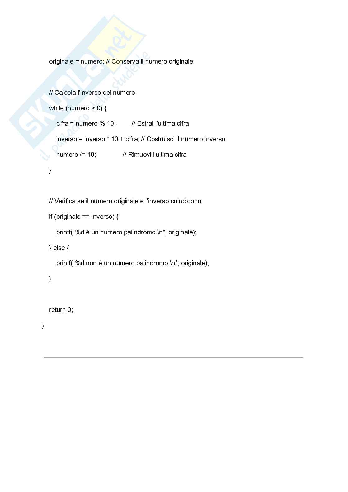 Breve introduzione ai vari cicli - Esercizi di varia difficoltà svolti con commenti Pag. 21