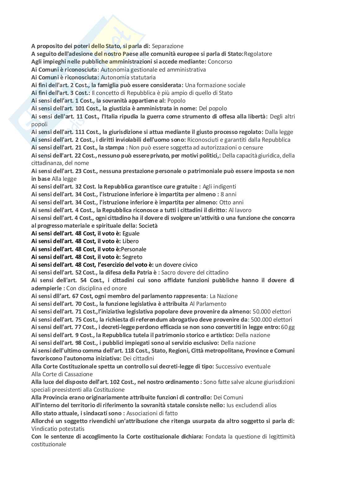 Principi costituzionali   Pag. 2