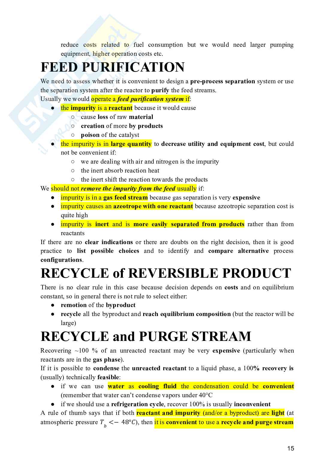 Process Design - Appunti, domande e regole pratiche Pag. 16