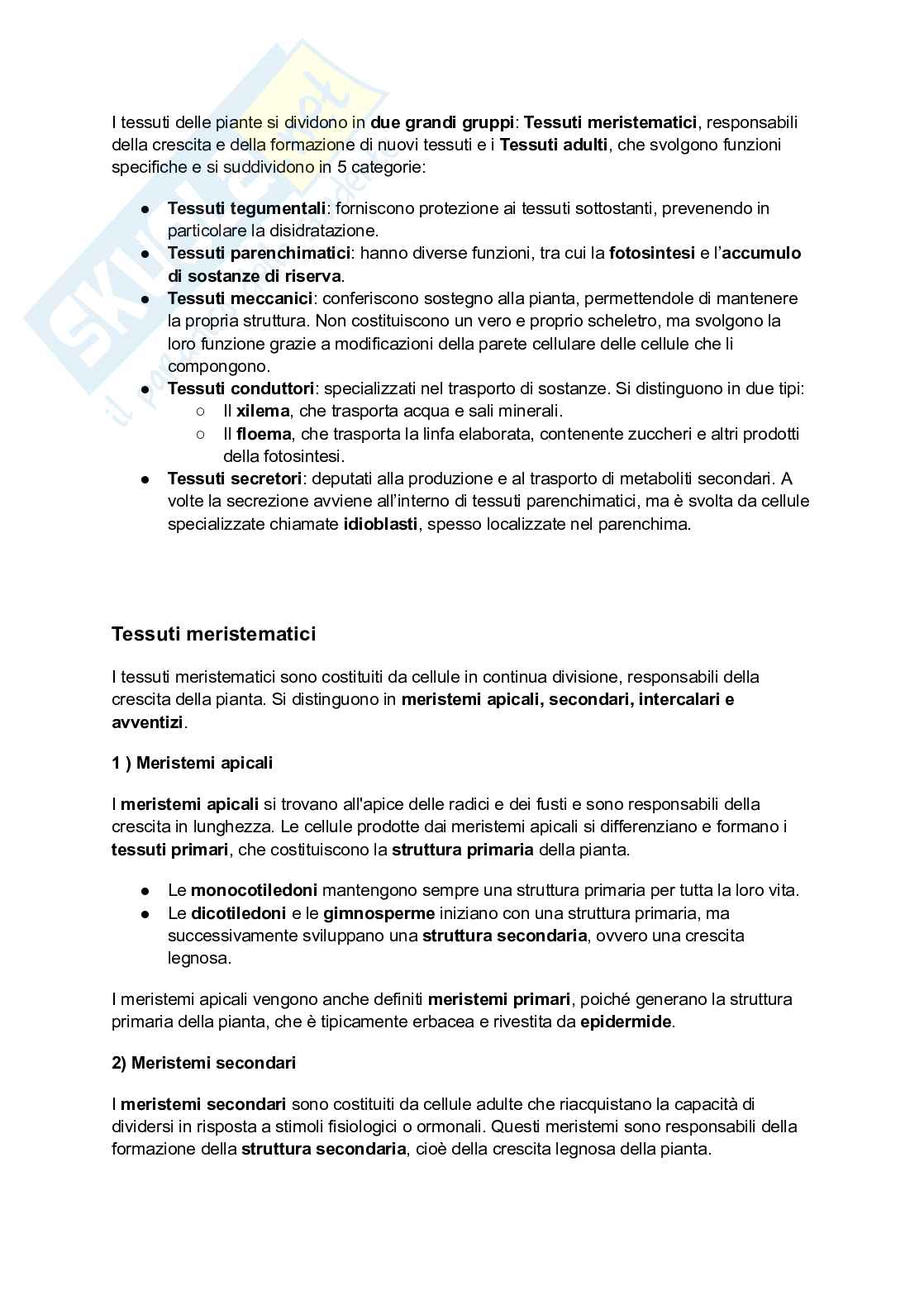 Biologia vegetale e Botanica farmaceutica  Pag. 61
