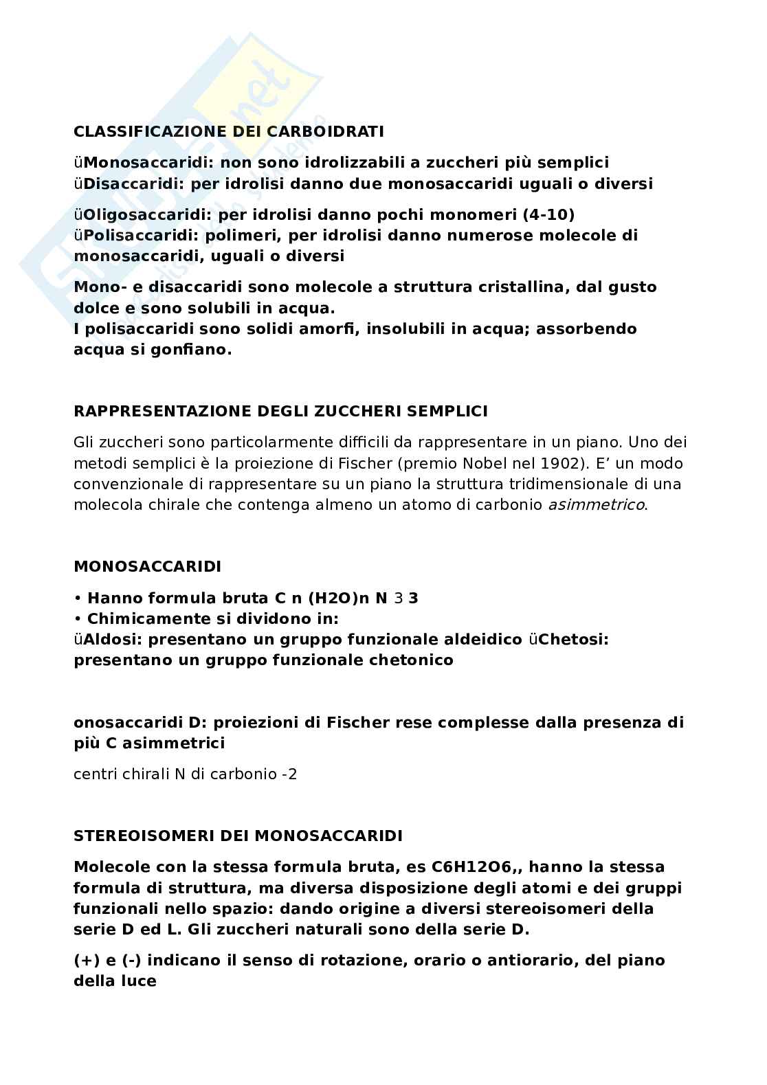 Appunti prima parte Chimica degli alimenti Pag. 11