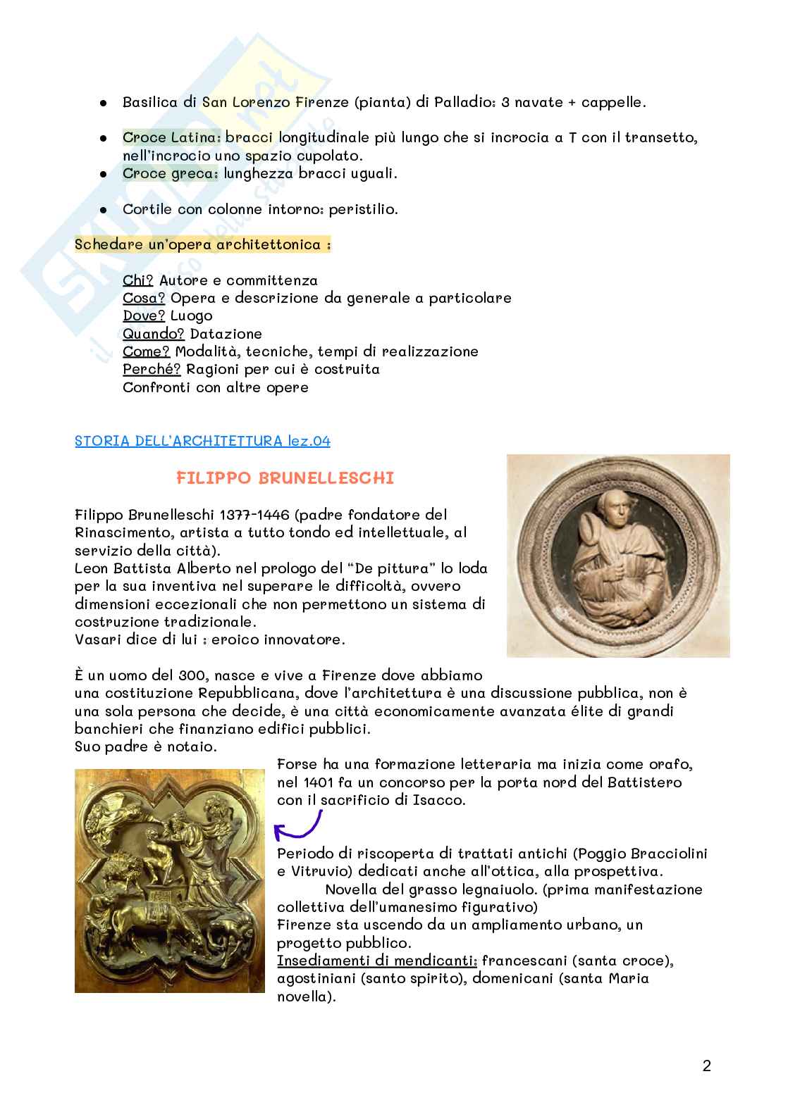 Storia dell'architettura Pag. 2