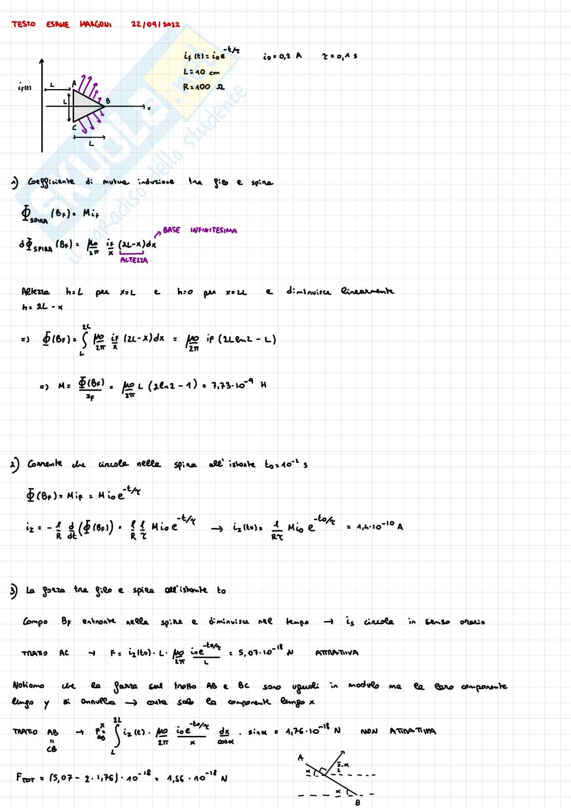 Esercizi completi Fisica 2 Pag. 56
