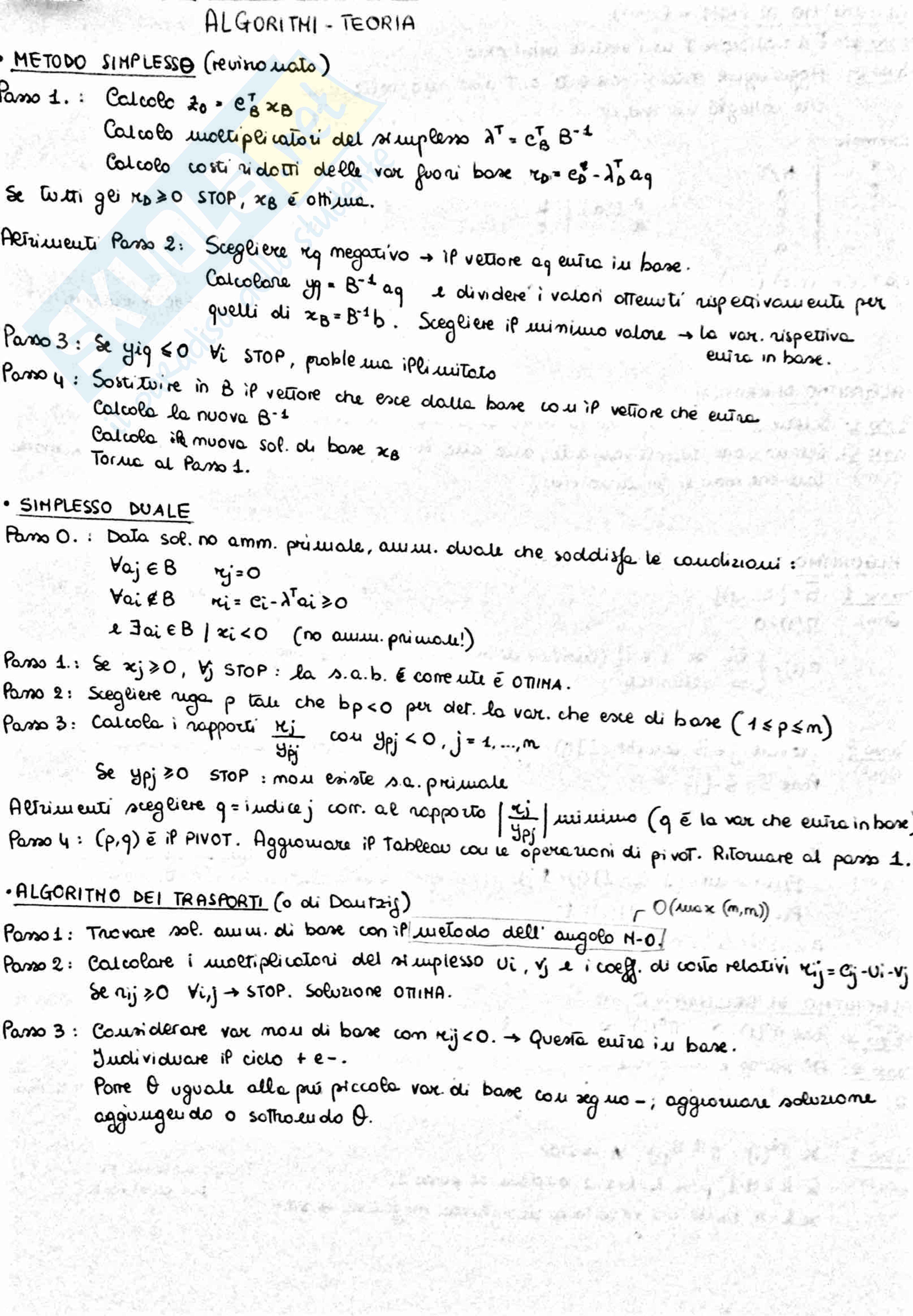 Ricerca Operativa, Ottimizzazione per il problem solving - Esercizi