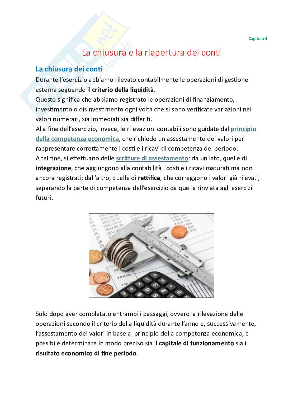 Economia aziendale - Pratica, parte 3 - La chiusura e la riapertura dei conti Pag. 1