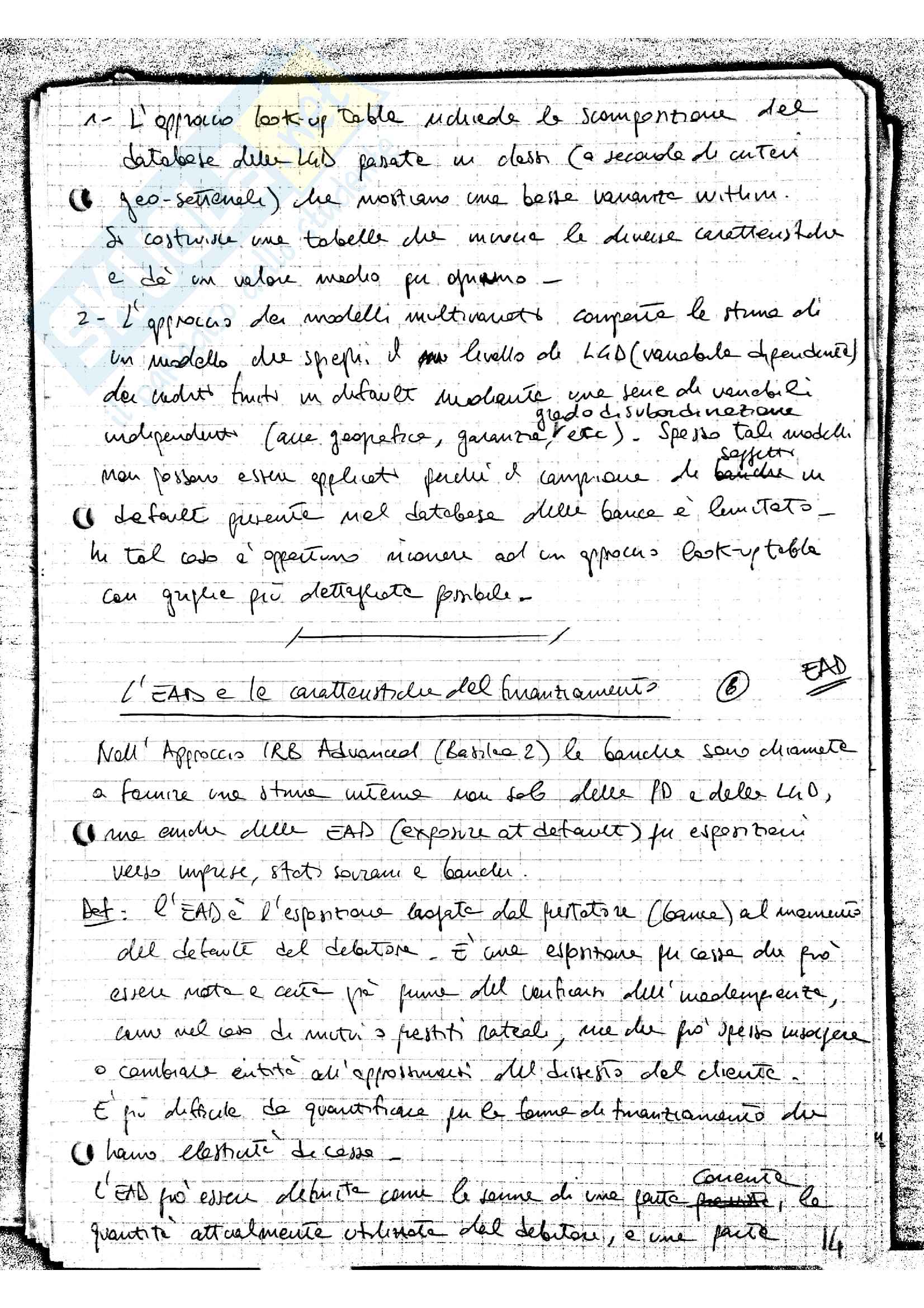 Credit portfolio management, prof Mattarocci Pag. 26
