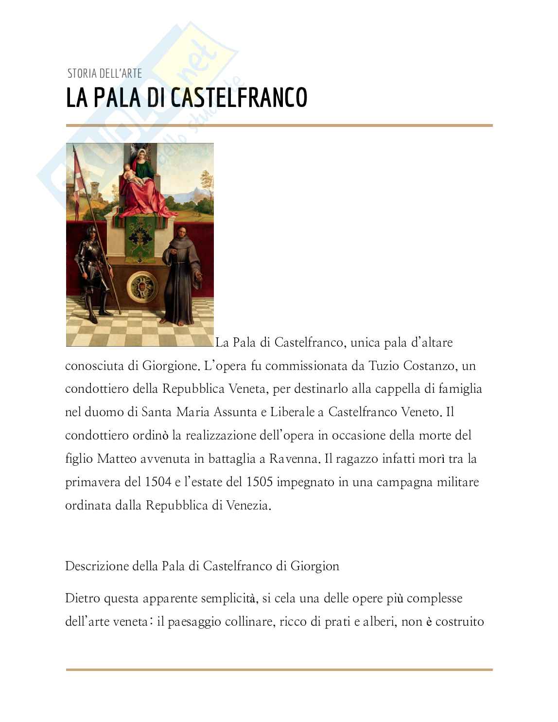 Storia medievale  Pag. 1
