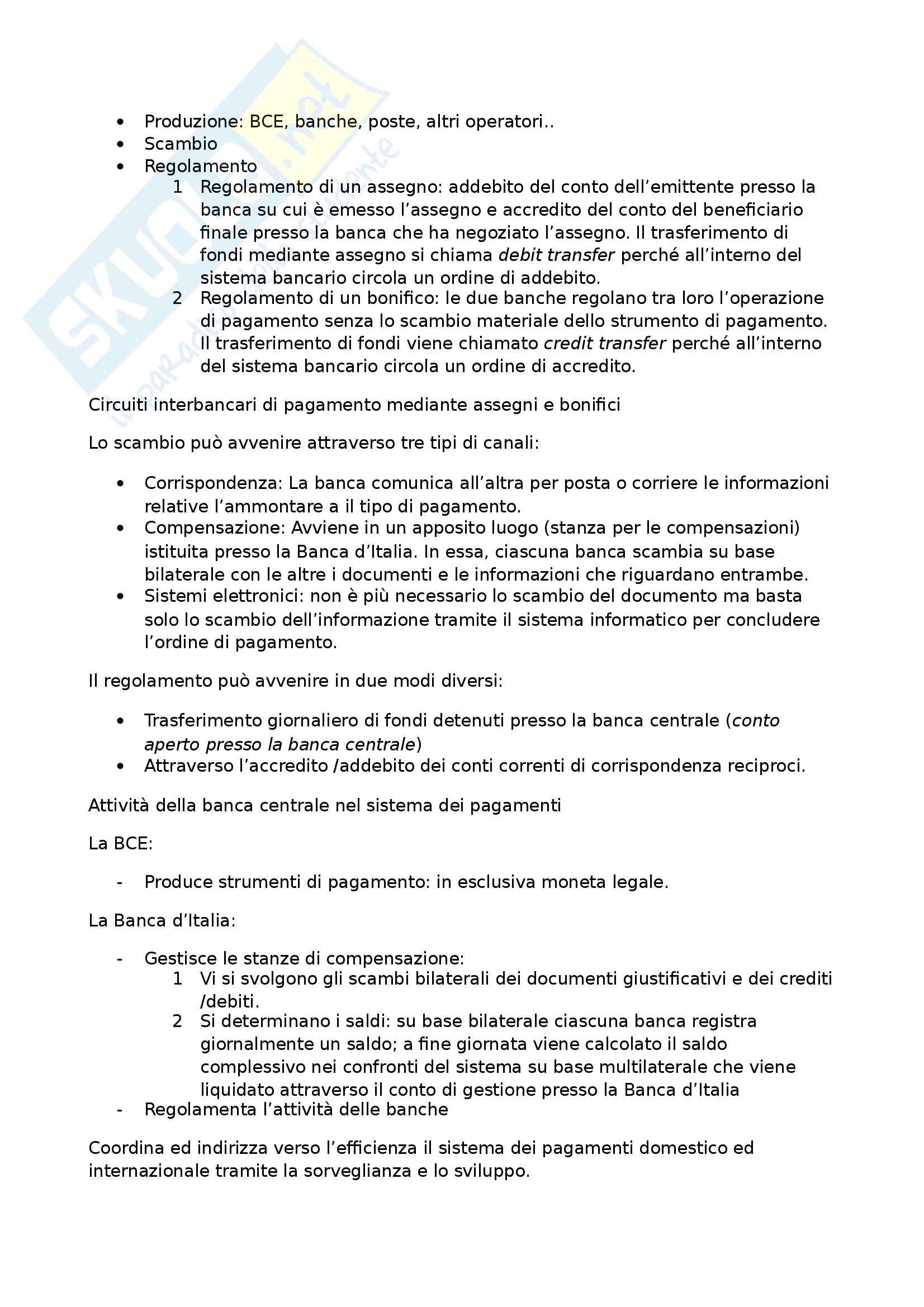 Economia e gestione della banca - modelli operativi e gestionali Pag. 6
