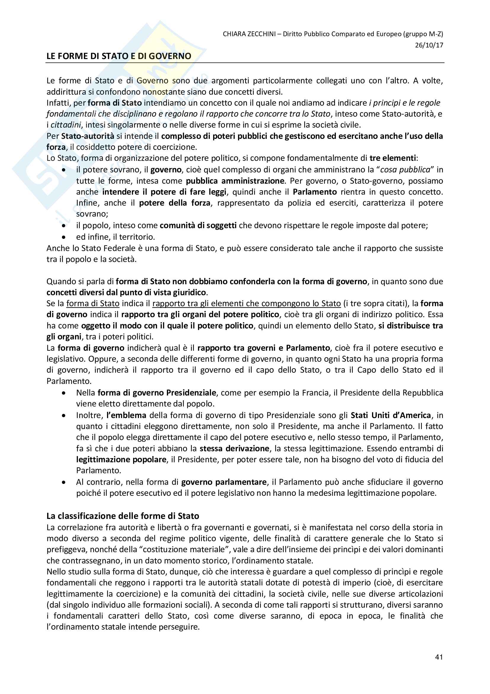 Diritto pubblico comparato ed europeo Pag. 41