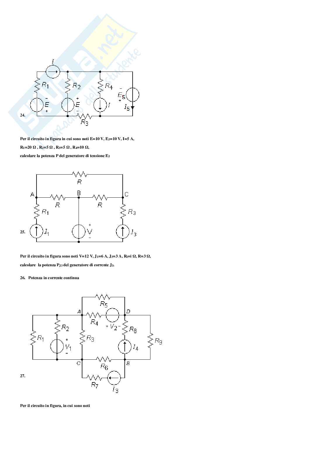 Elettrotecnica – Preparazione esame – Paniere completo risposte chiuse (248) – A.A. 2025/2026 Pag. 36