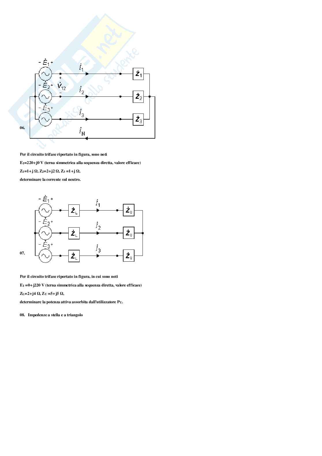 Elettrotecnica – Preparazione esame – Paniere completo risposte chiuse (248) – A.A. 2025/2026 Pag. 56