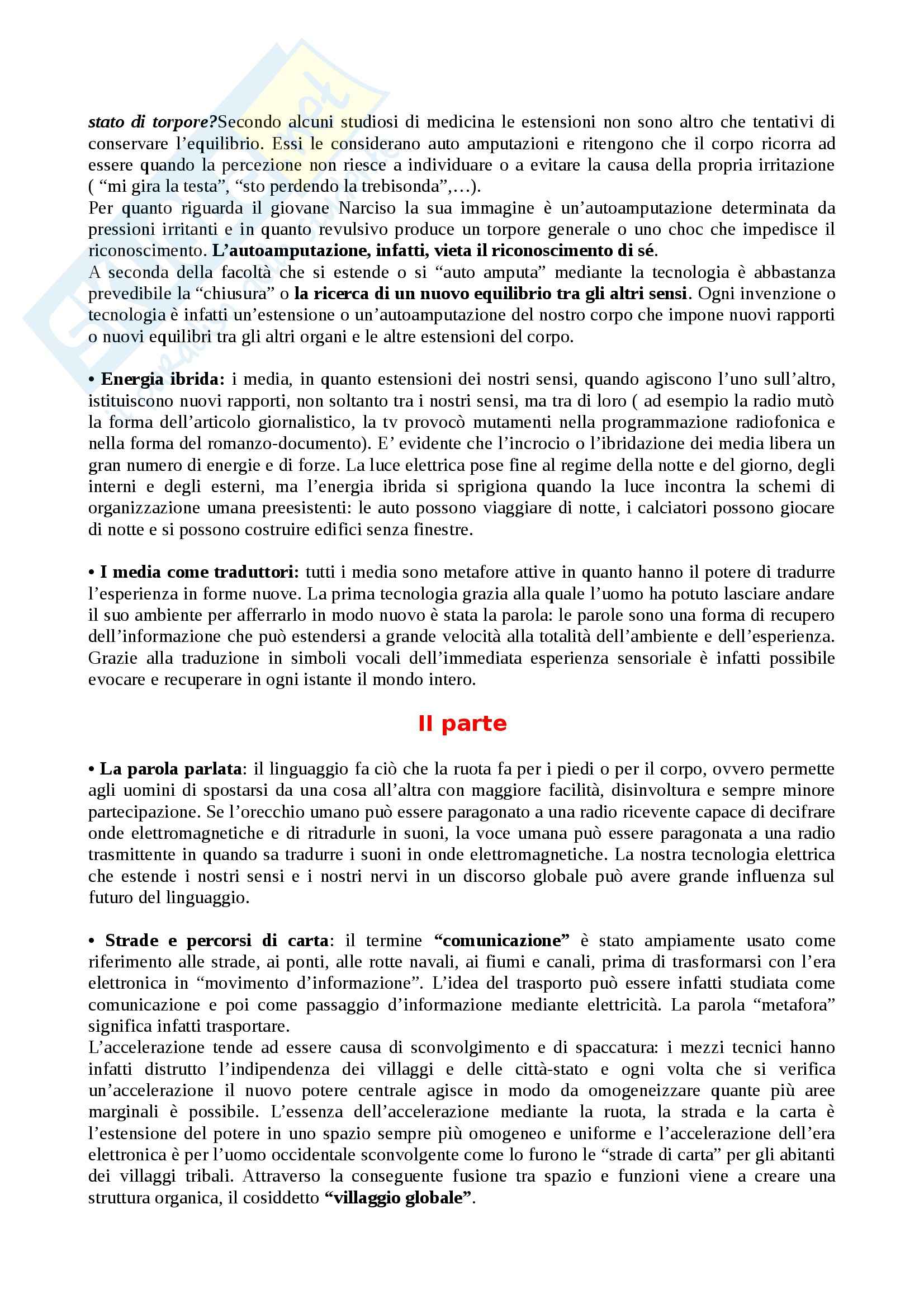 Media E Società Nel Mondo Contemporaneo Riassunto