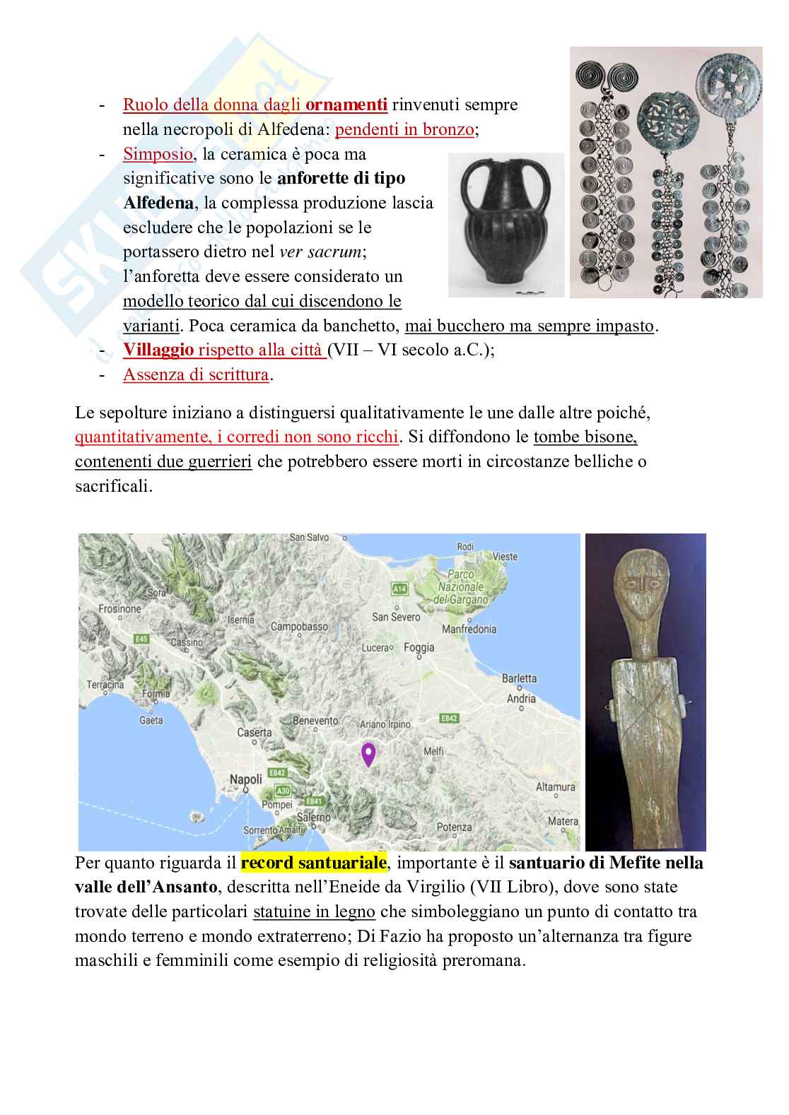 Civiltà dell'Italia pre-romana - Appunti Pag. 61