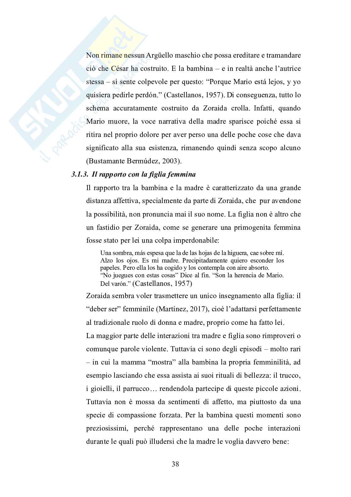 Maternità e sessualità in Balún Canán di Rosario Castellanos Pag. 46