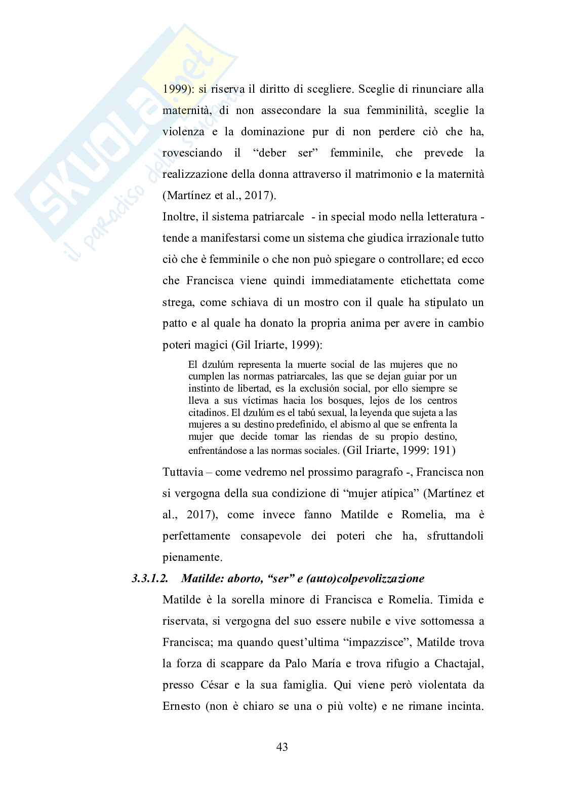 Maternità e sessualità in Balún Canán di Rosario Castellanos Pag. 51