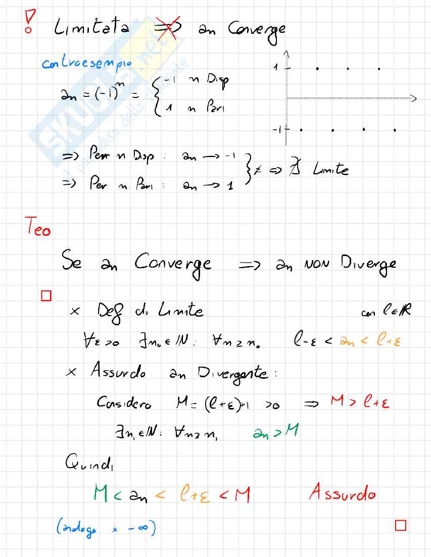 Appunti Completi di Matematica del continuo – Integrazione Libro + Lezioni (A.A. 2025/26) Pag. 31