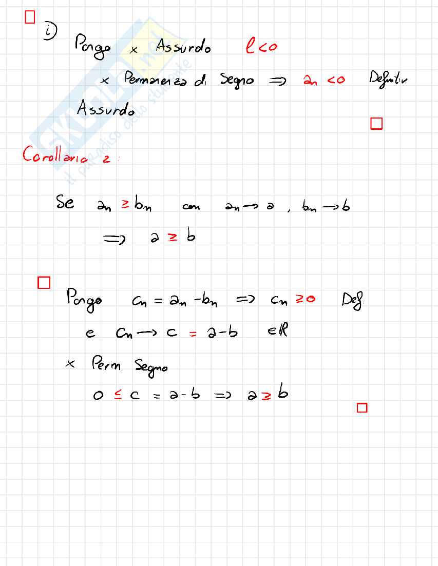 Appunti Completi di Matematica del continuo – Integrazione Libro + Lezioni (A.A. 2025/26) Pag. 41
