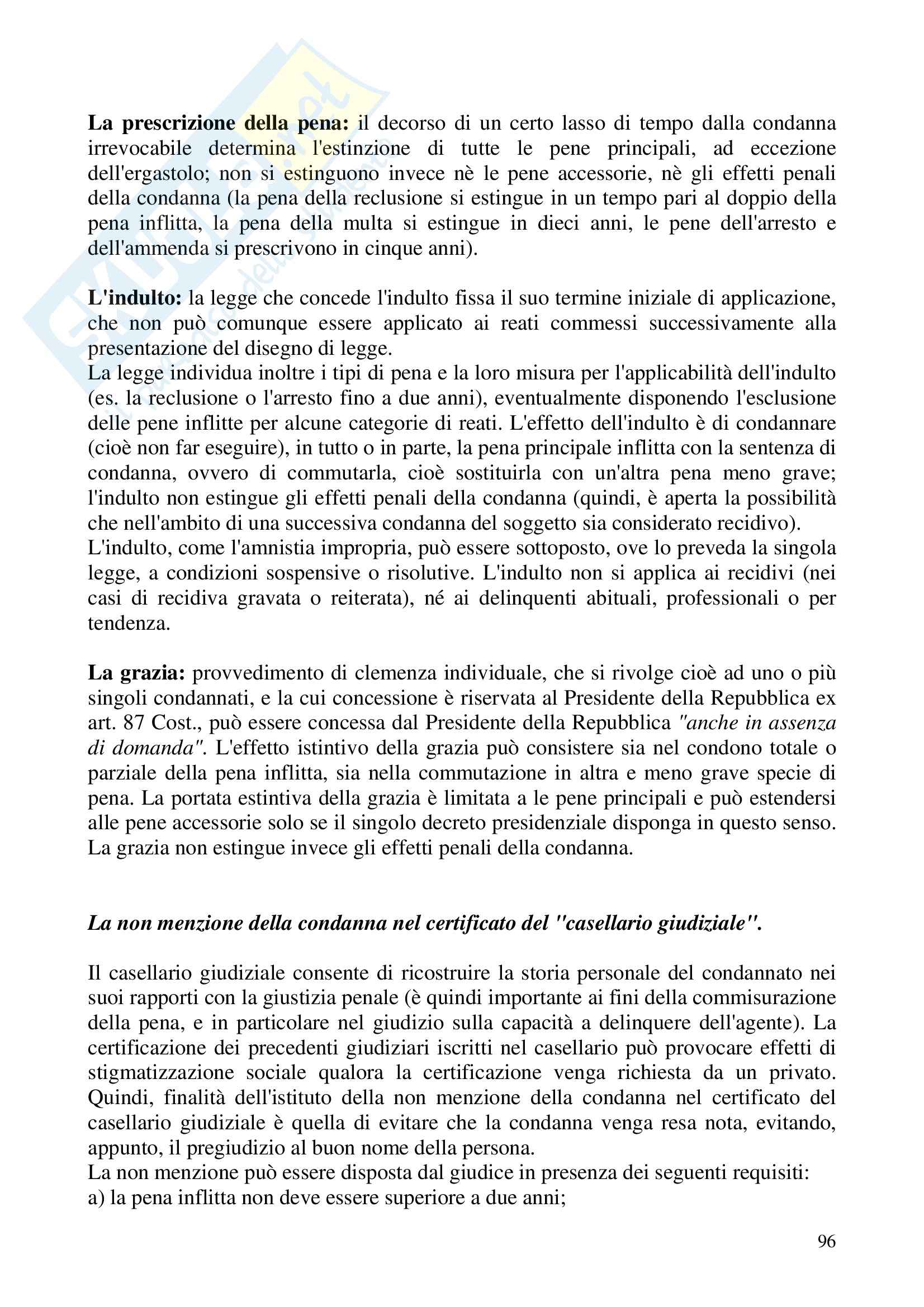 Riassunto esame Diritto penale, prof. Mucciarelli, libro consigliato Manuale di diritto penale, Marinucci, Dolcini Pag. 96