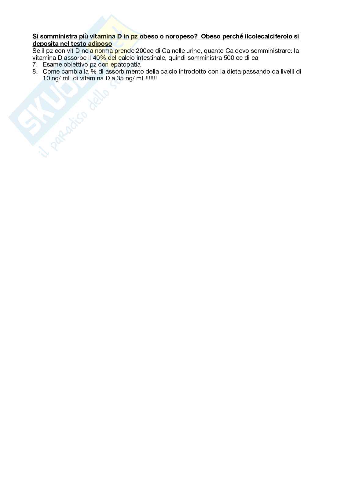 Domande esami Medicina interna 1 Pag. 6