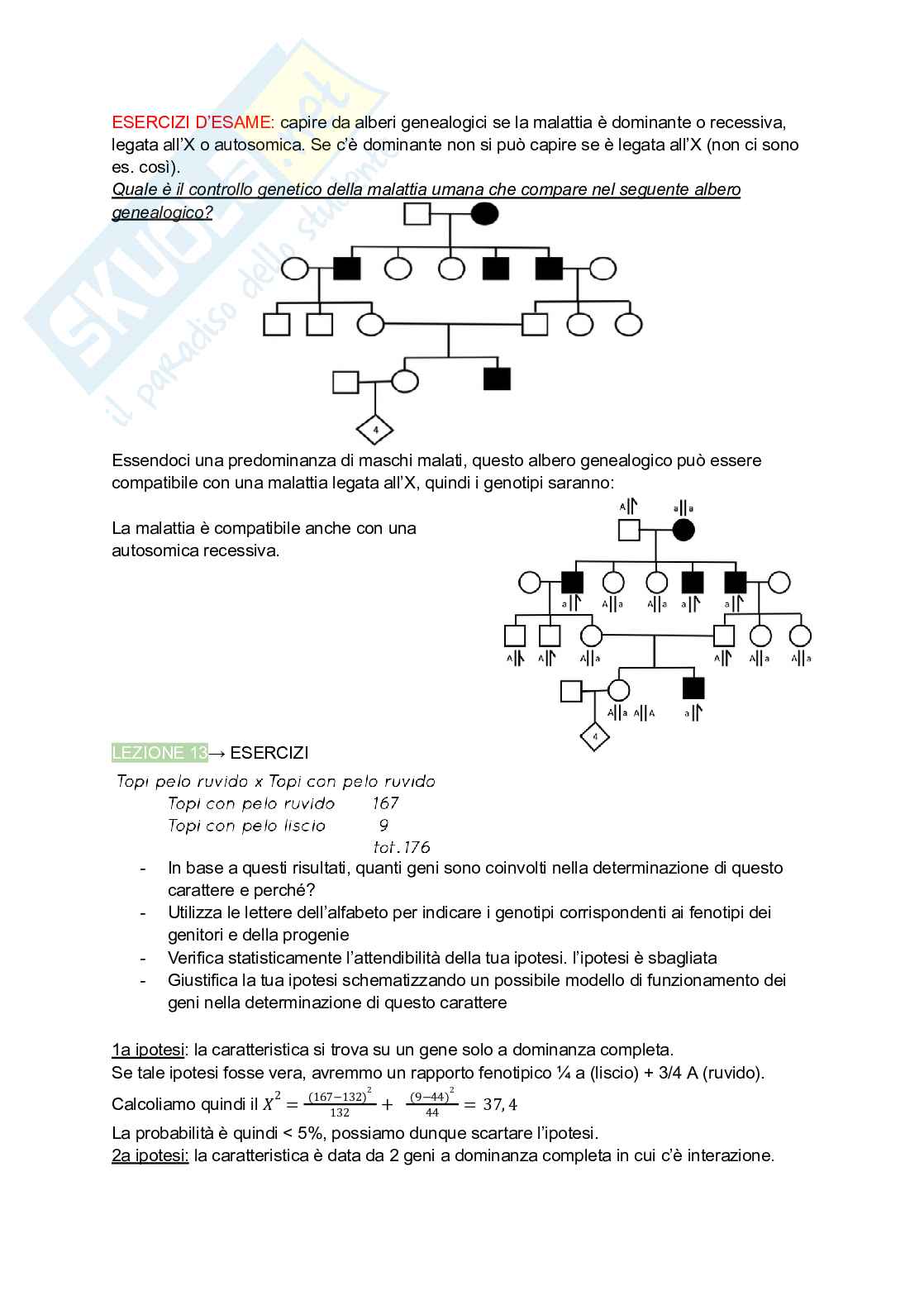 Appunti di Genetica Pag. 46