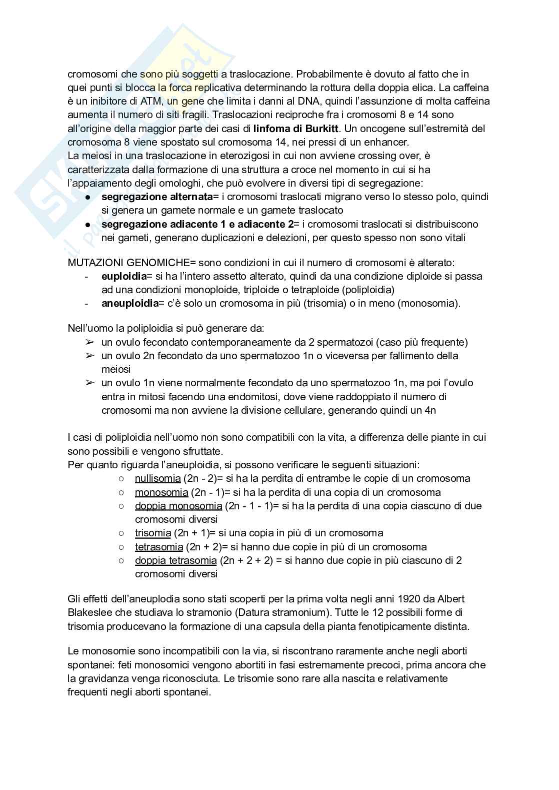 Appunti di Genetica Pag. 61