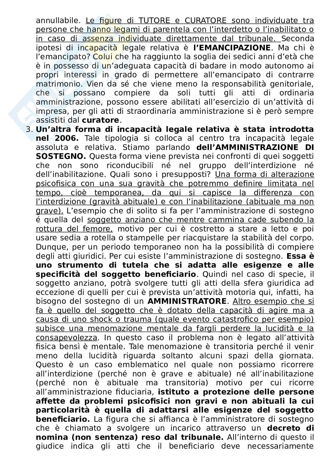 Riassunto esame Diritto privato comparato, Prof. Carimini Francesca, libro consigliato Diritto privato , Perlingieri Pag. 26