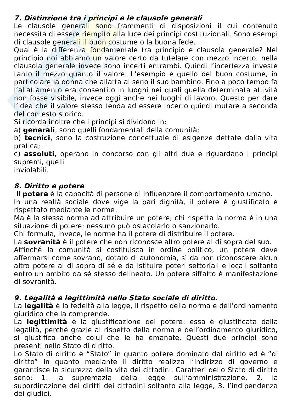 Riassunto esame Diritto privato comparato, Prof. Carimini Francesca, libro consigliato Diritto privato , Perlingieri Pag. 6