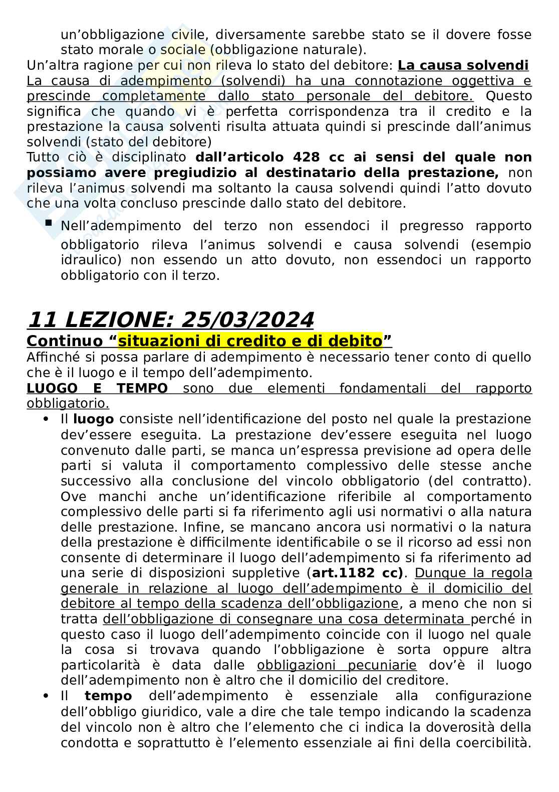 Riassunto esame Diritto privato comparato, Prof. Carimini Francesca, libro consigliato Diritto privato , Perlingieri Pag. 61