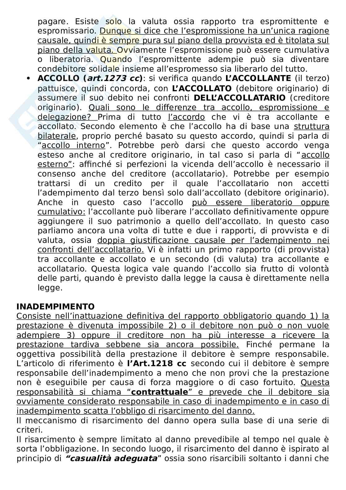 Riassunto esame Diritto privato comparato, Prof. Carimini Francesca, libro consigliato Diritto privato , Perlingieri Pag. 71
