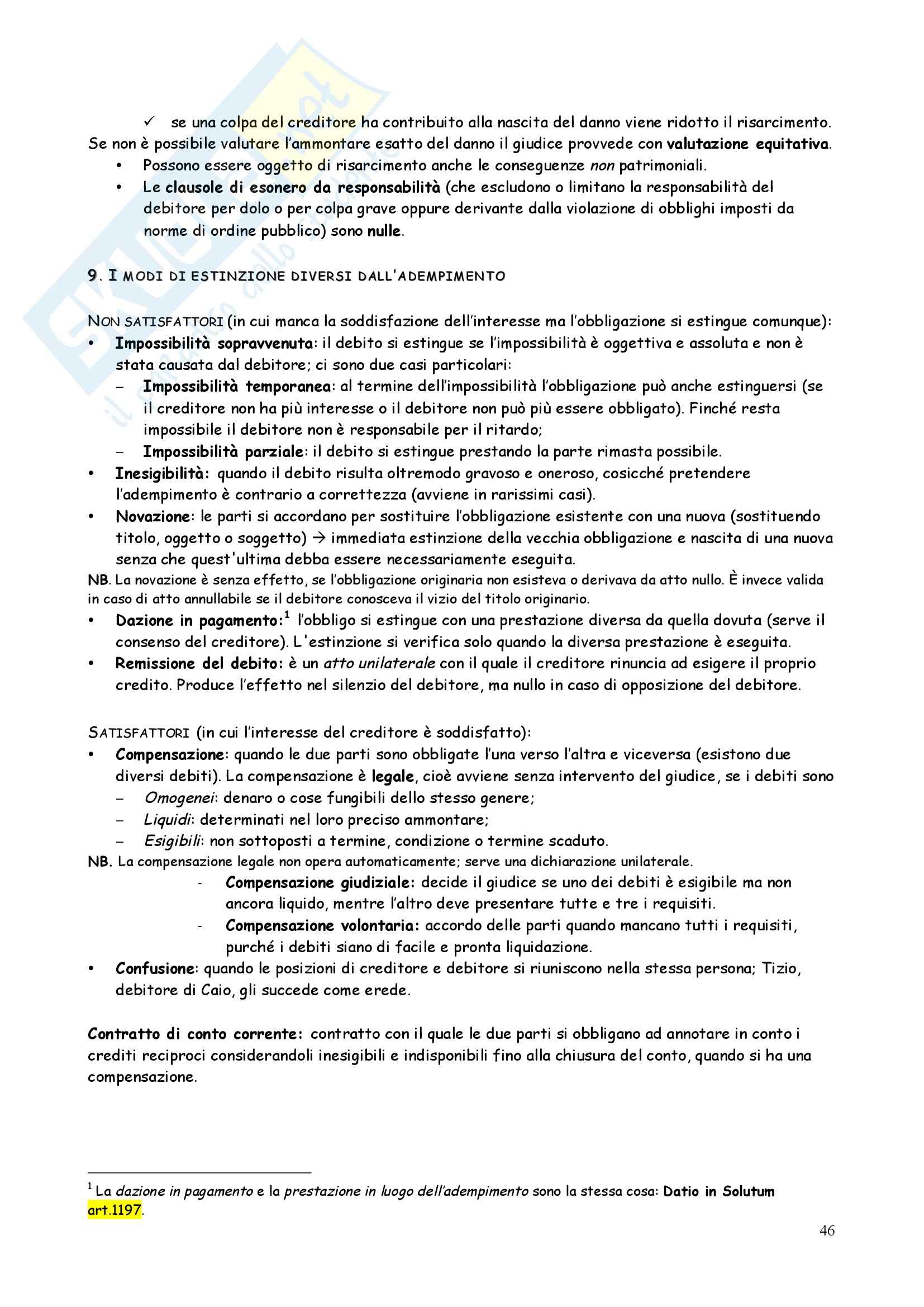 Riassunto esame Diritto privato, prof. Iudica, libro consigliato Linguaggi di diritto privato, Zatti Pag. 46