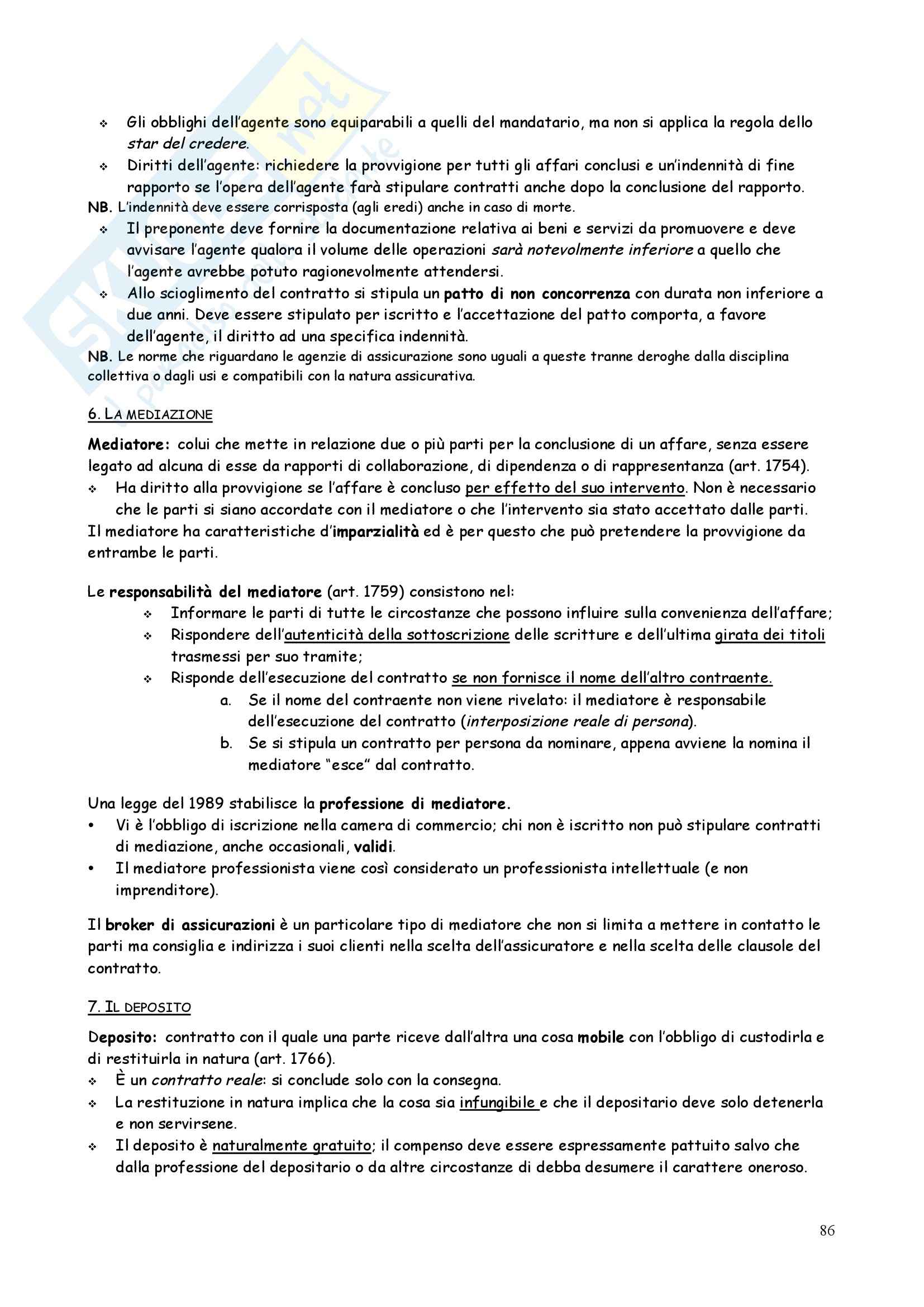 Riassunto esame Diritto privato, prof. Iudica, libro consigliato Linguaggi di diritto privato, Zatti Pag. 86
