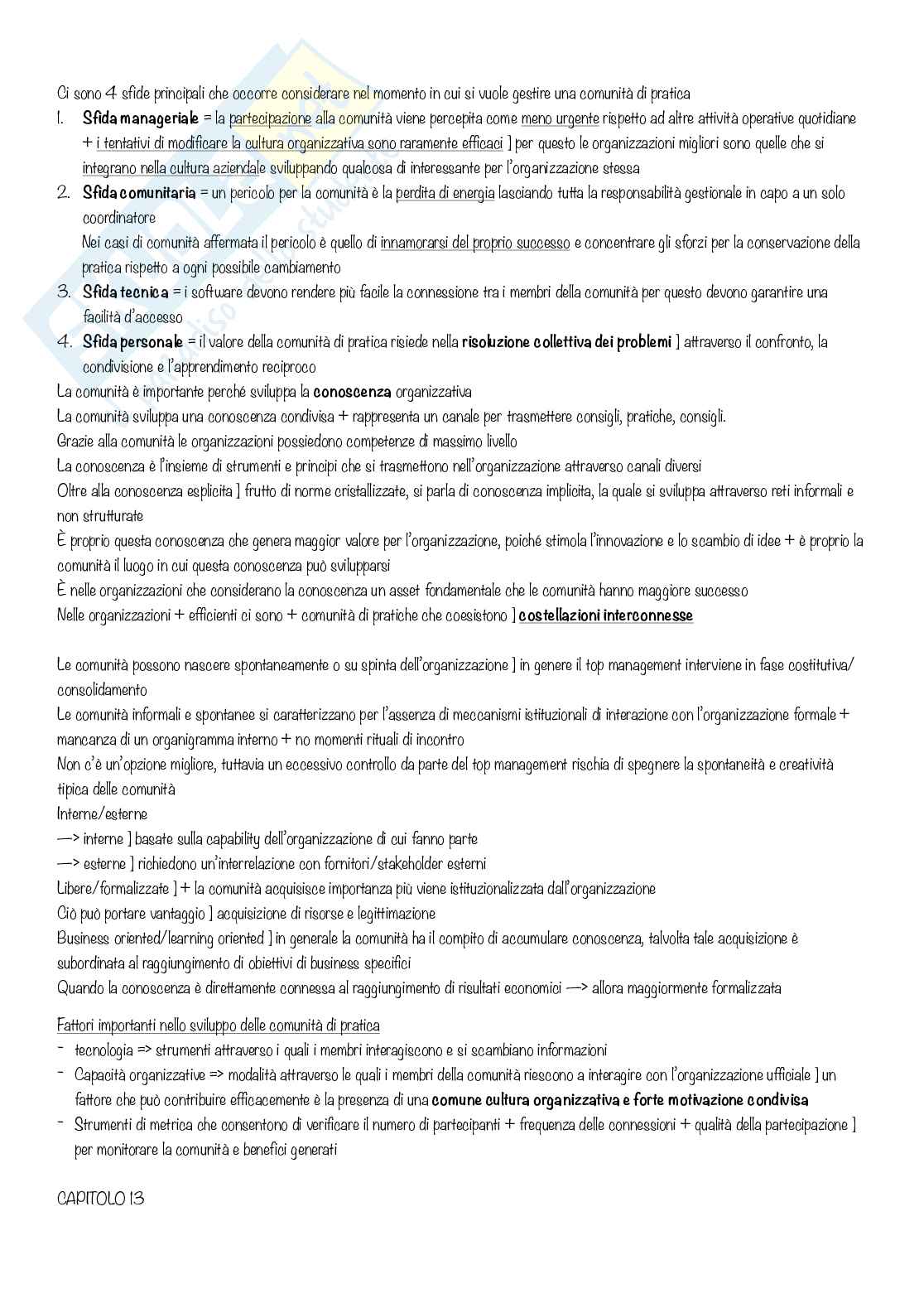 Appunti basati sul libro consigliato di Gestione delle imprese  Pag. 31