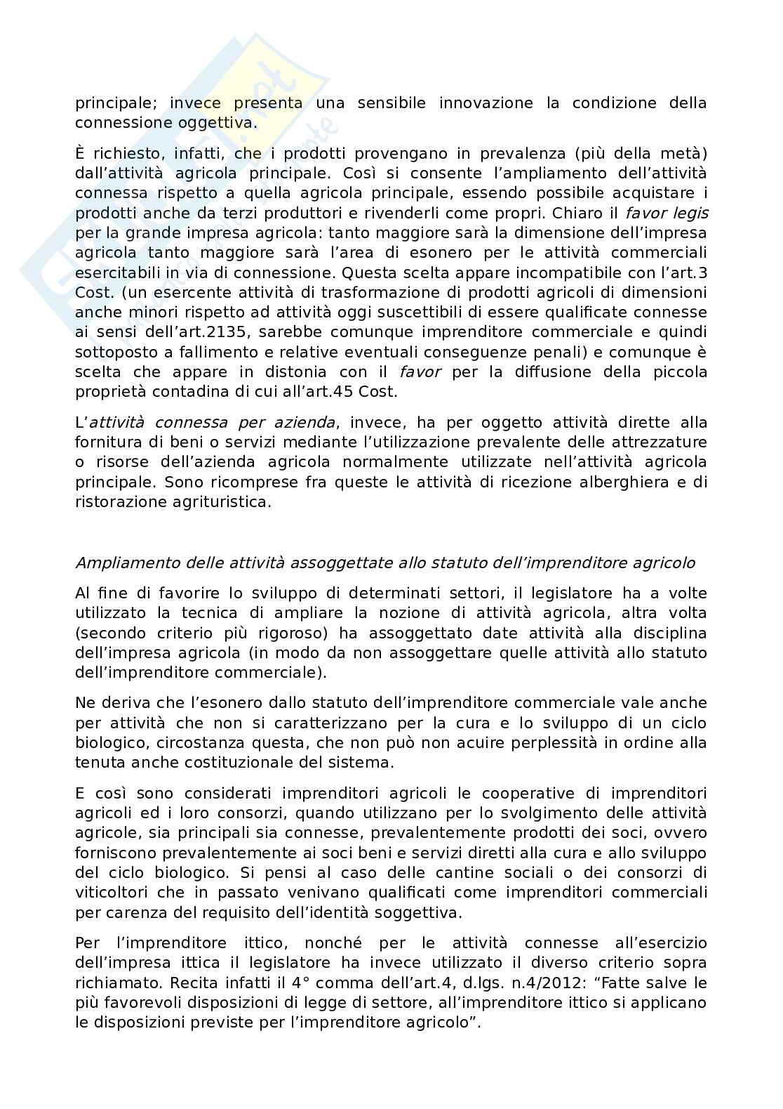 Disciplina dell'impresa Pag. 21