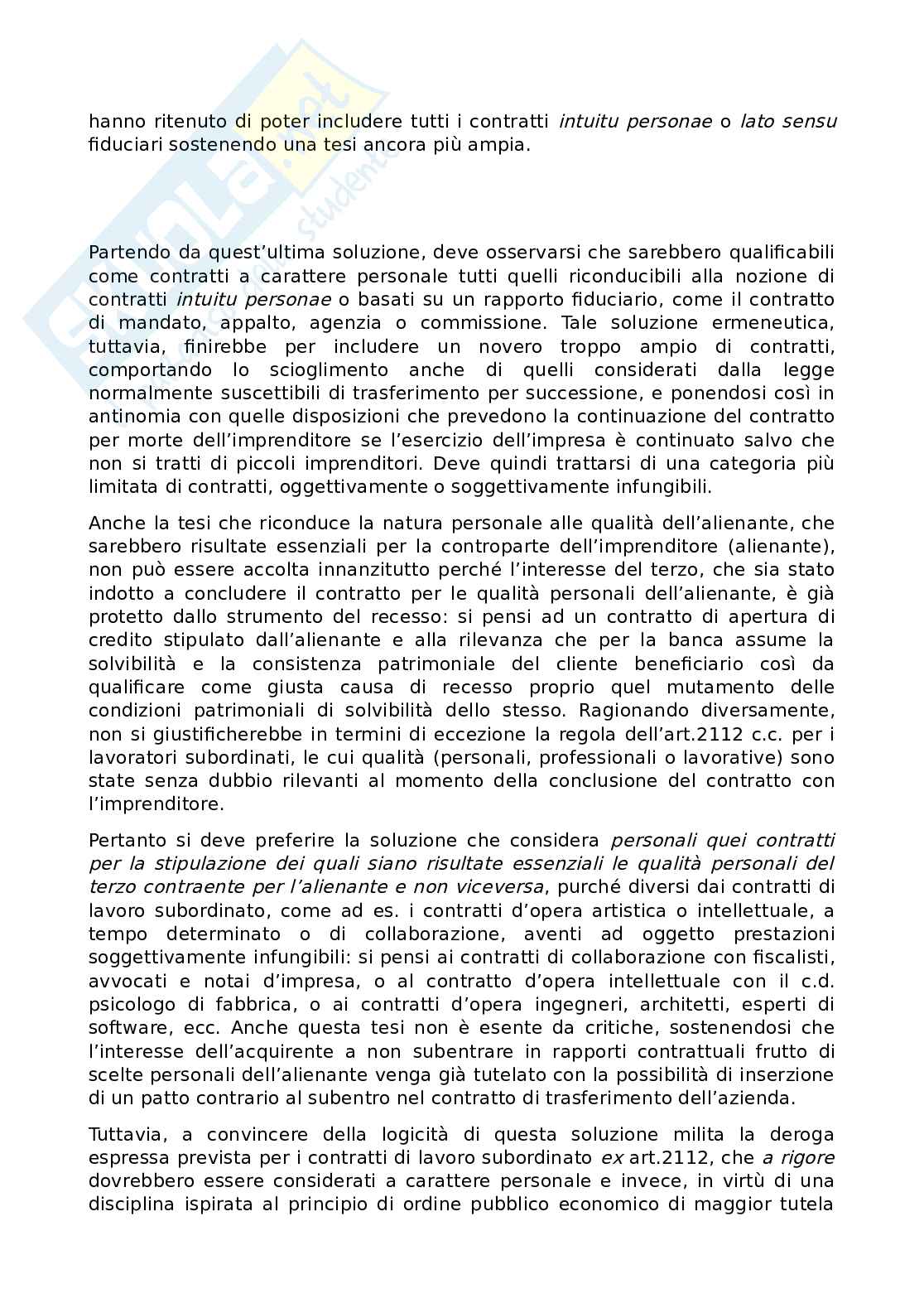 Disciplina dell'impresa Pag. 71