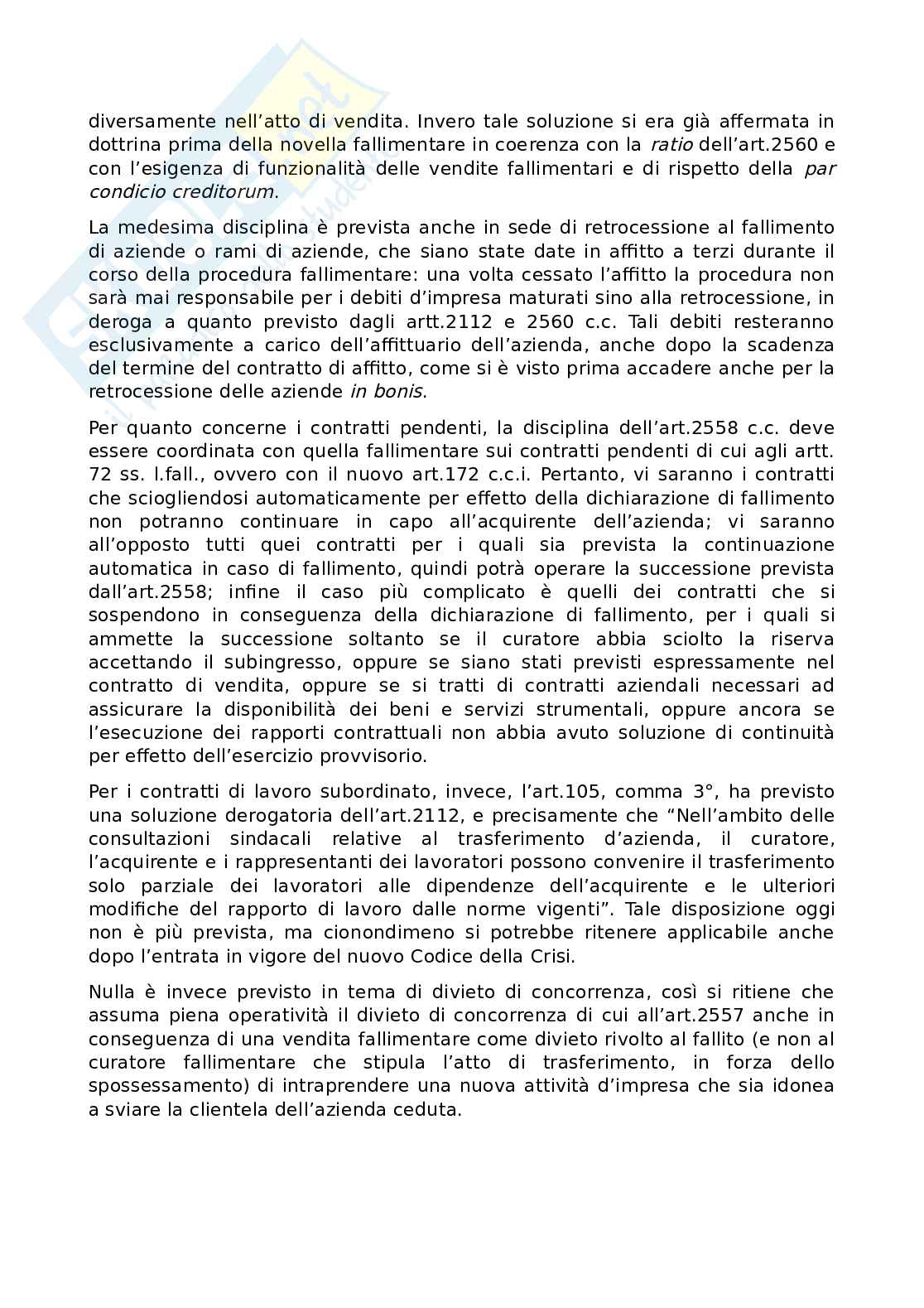 Disciplina dell'impresa Pag. 76