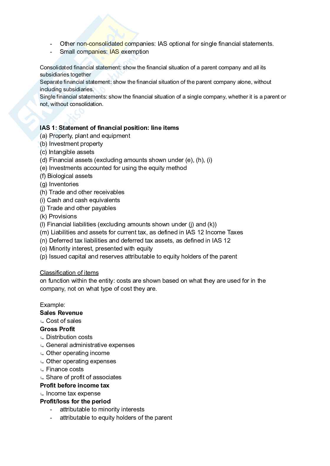 Riassunto esame Accounting, Prof. Tettamanzi Patrizia, libro consigliato Basic Accounting, how to prepare and analyze financial statements, Tettamanzi, Blandano, Goodman Pag. 31