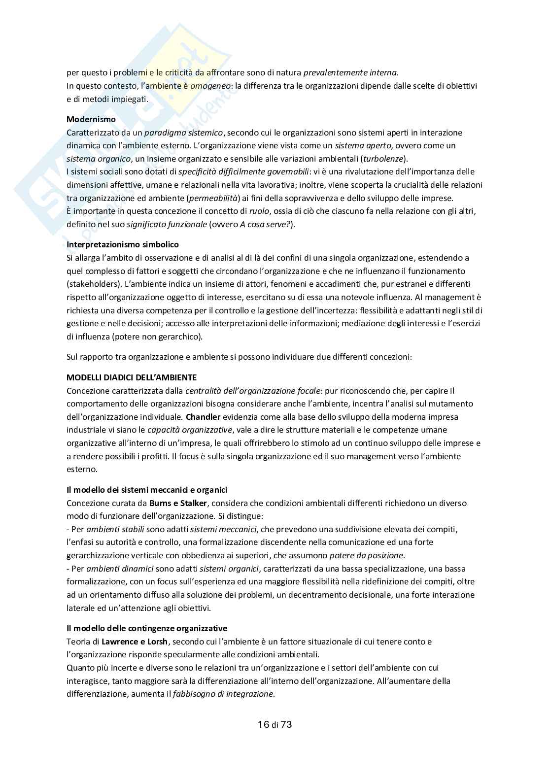 Appunti Psicologia delle organizzazioni Pag. 16