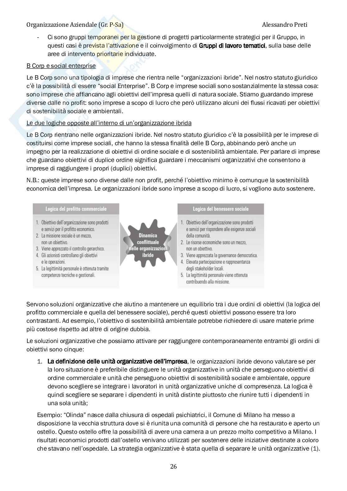Organizzazione aziendale – Appunti completi, 120 pagine Pag. 26