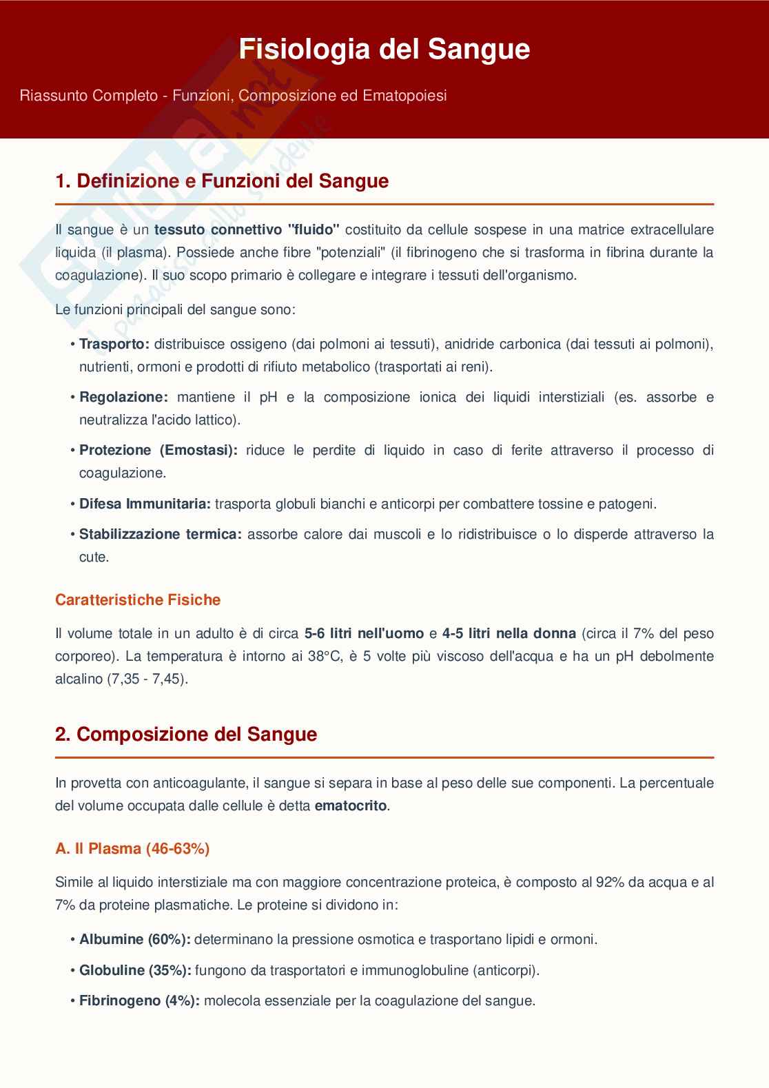 Schemi di Fisiologia Pag. 11