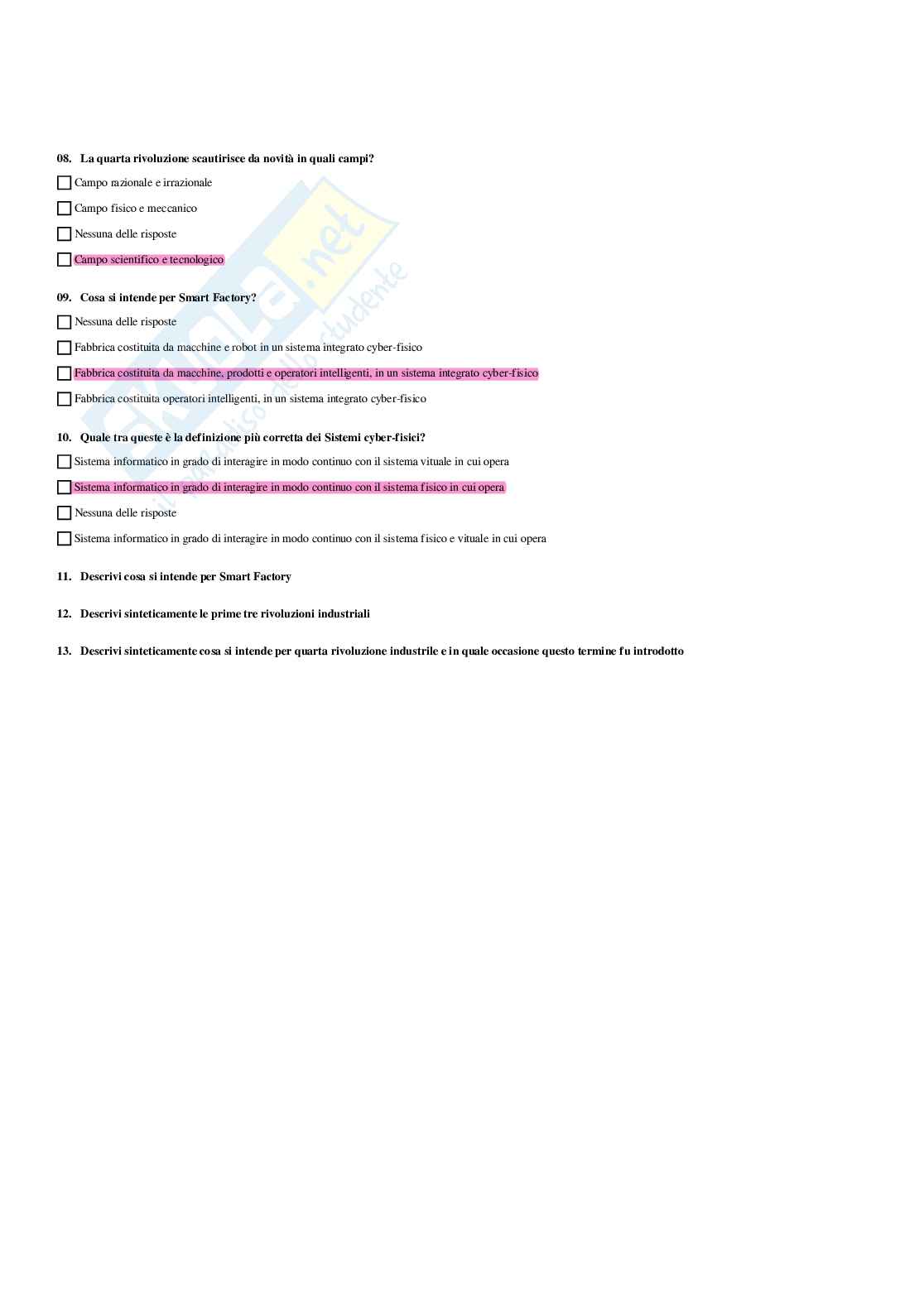 Paniere Dispositivi intelligenti a supporto della salute e del benessere (2026) - Risposte multiple corrette Pag. 6