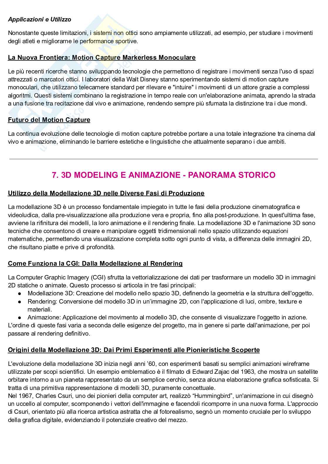 Appunti esame Tecnologie multimediali per il cinema e la televisione Pag. 21