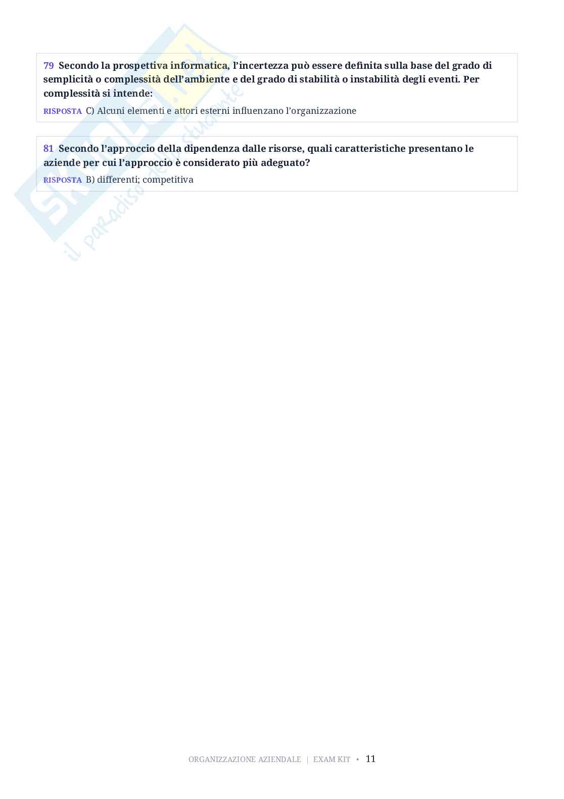Giuda di ripasso di Statistica per l'economia Pag. 11