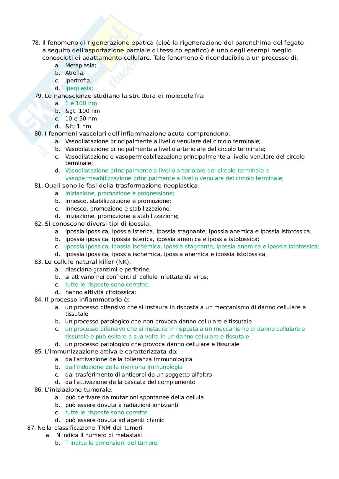 Fisiologia e Principi di Fisiopatologia Pag. 11
