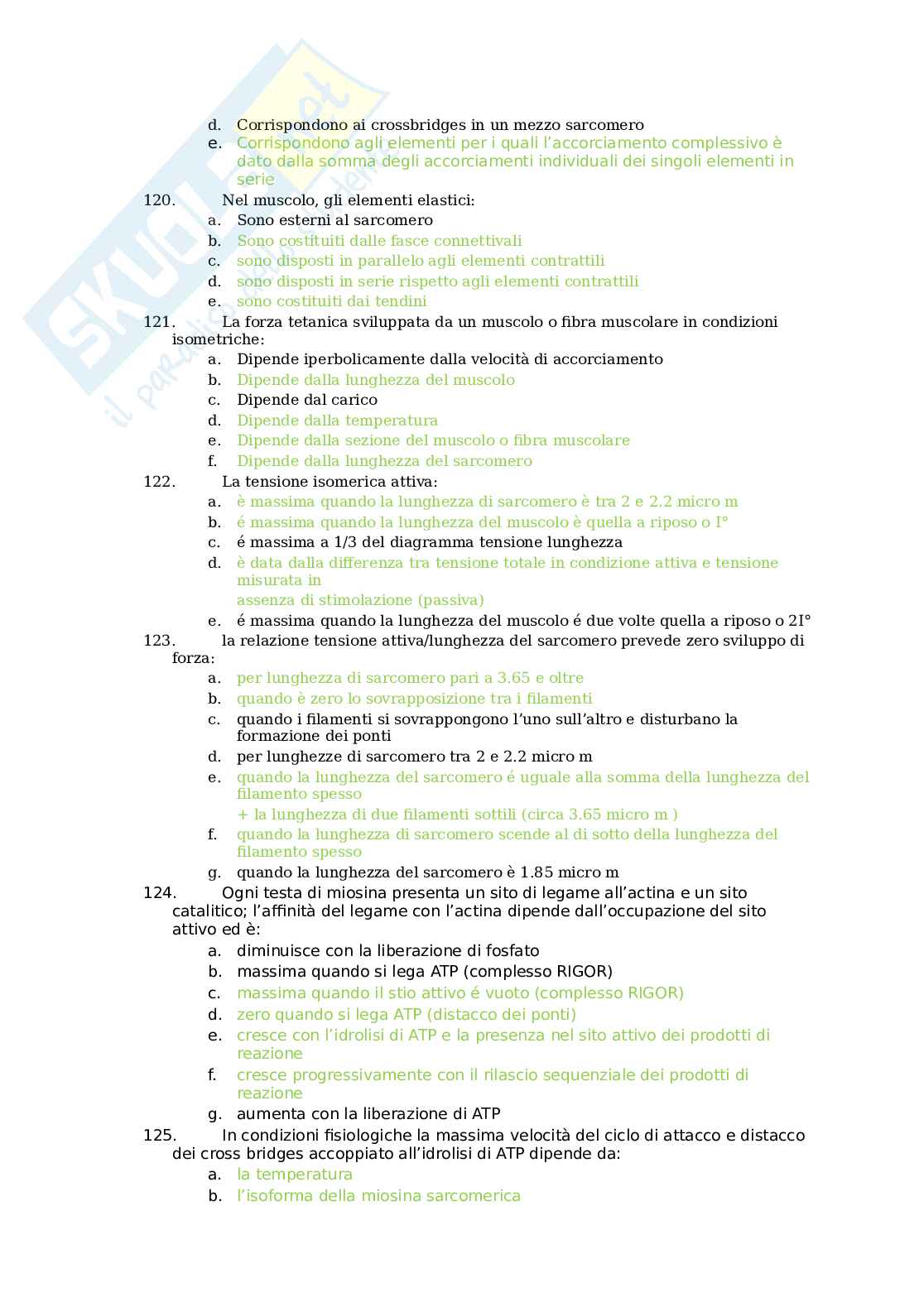 Fisiologia e Principi di Fisiopatologia Pag. 16