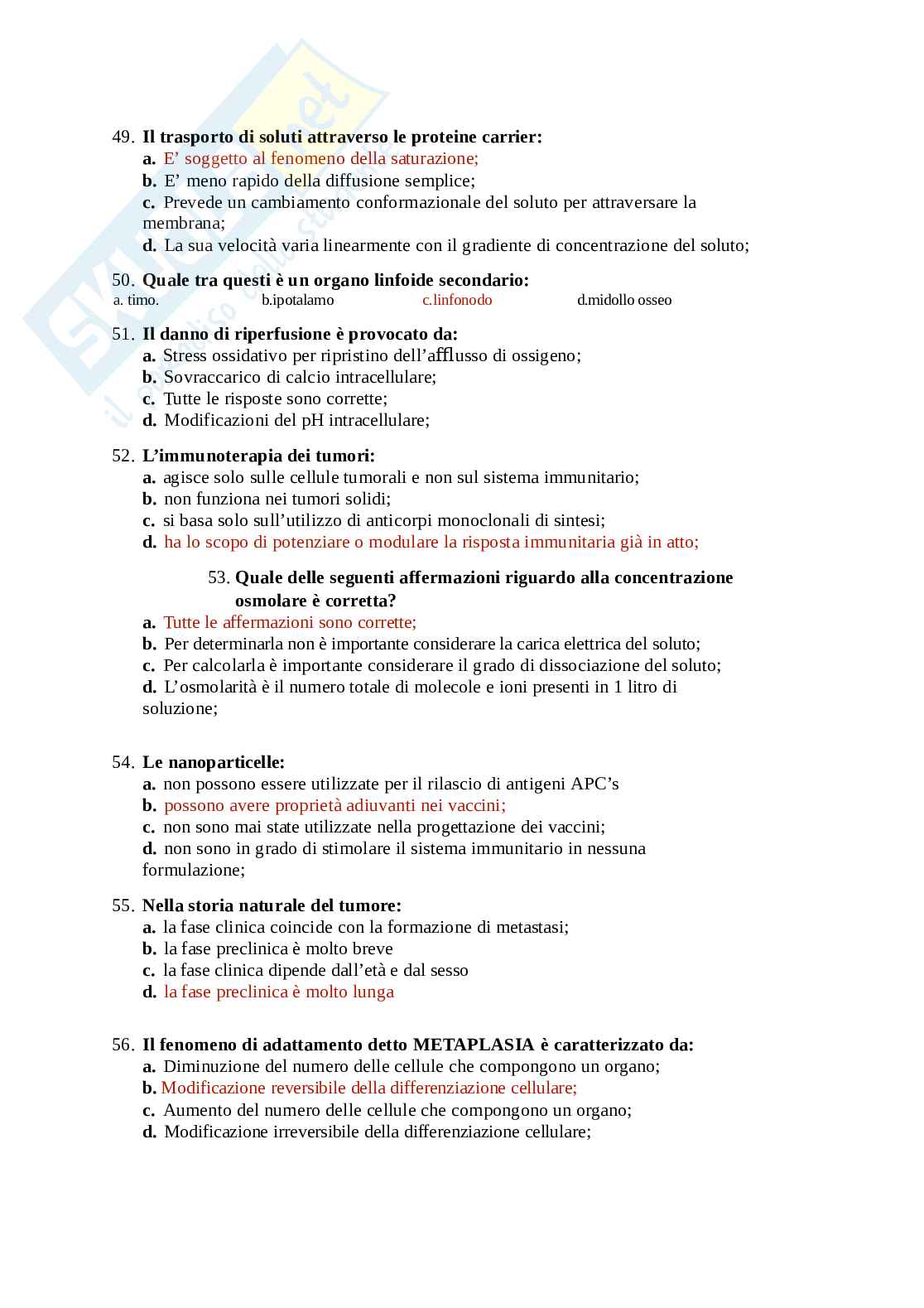 Fisiologia e Principi di Fisiopatologia Pag. 31