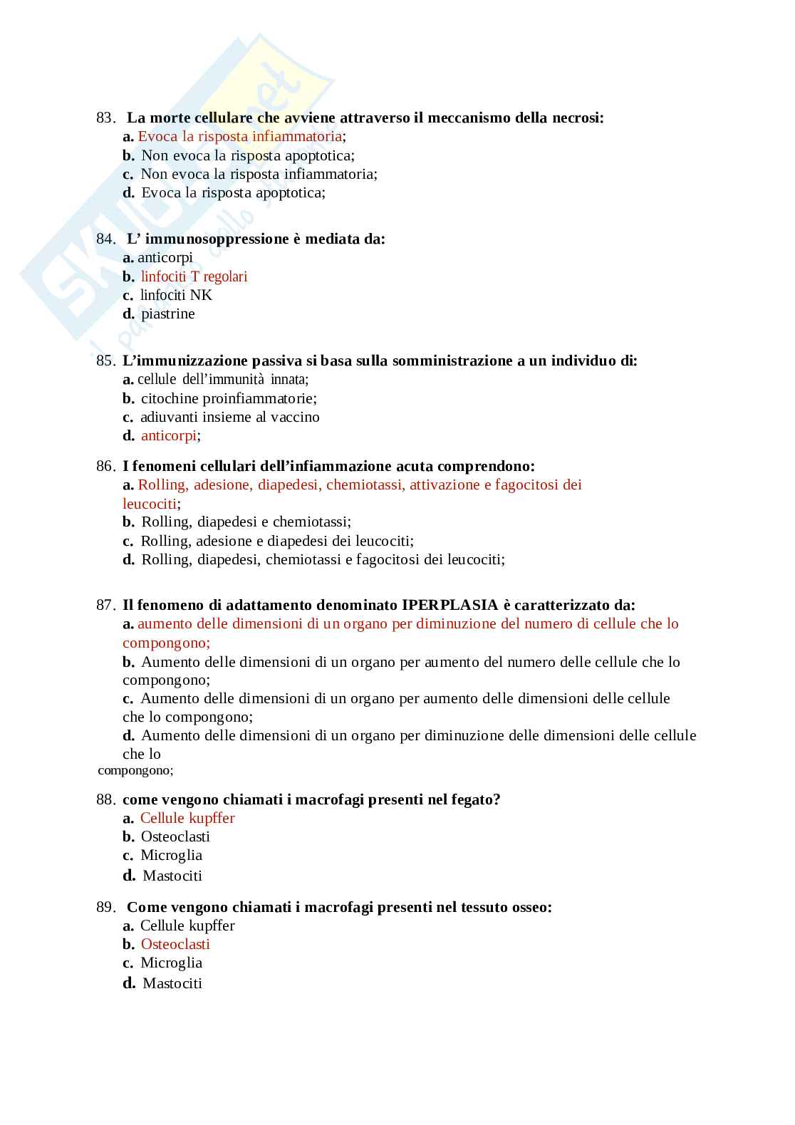Fisiologia e Principi di Fisiopatologia Pag. 36