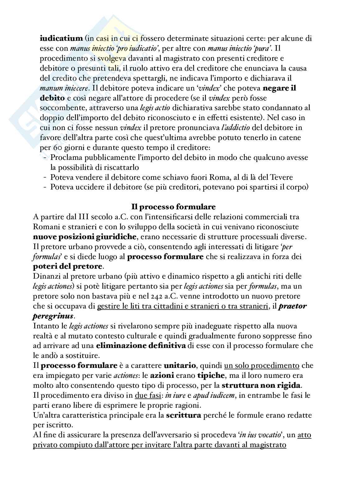 Riassunto esame Diritto privato romano, Prof. Scarpa Raffaella, libro consigliato Manuale di diritto privato romano, Marrone  Pag. 11