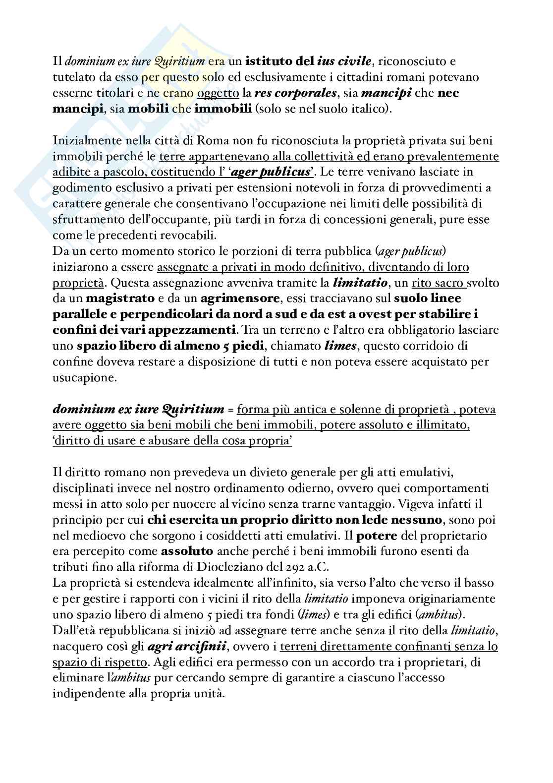 Riassunto esame Diritto privato romano, Prof. Scarpa Raffaella, libro consigliato Manuale di diritto privato romano, Marrone  Pag. 41