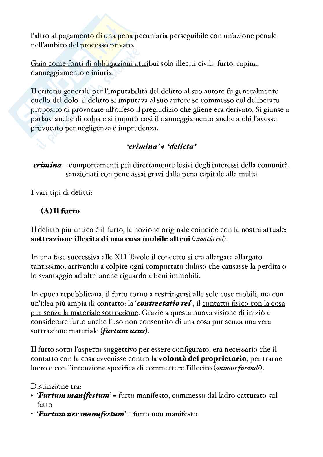 Riassunto esame Diritto privato romano, Prof. Scarpa Raffaella, libro consigliato Manuale di diritto privato romano, Marrone  Pag. 66